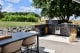 Designer Series - Frittstående gassgrill med 5 brennere og infrarød sidebrenner