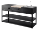 (Outlet) - Nordic Line - Grunnmodul 180 cm (3 moduler) - Svart