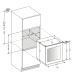 Integrated wine fridge - WineKeeper 25D Stainless 