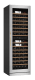 Vinkøleskab til indbygning - WineCave 187 Stainless - Messinghåndtag