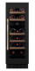 Cave à vin encastrable - WineCave 780 30D Anthracite Black - Poignée en laiton
