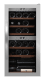 Free standing wine fridge WineExpert 24 Stainless 