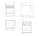 Ascot - Combi-Steam - Induktionsspis 70 cm (2 ugnar) (Rostfri/Mässing)