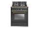 Ascot - Combi-steam - Gasspis 70 cm (1 ugn) (Antracite/Bronze) 