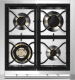 Ascot - Combi-steam - Gasspis 70 cm (1 ugn) (Antracite/Bronze) 