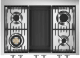 Genesi - Combi-steam Gasspis 100 cm (2 ugnar) Gas + BBQ