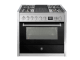 Genesi - Combi-steam - Gasspis 90 cm (1 ugn) (Nero) + BBQ