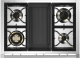 Genesi - Combi-steam - Gasspis 90 cm (1 ugn) (Nero) + BBQ