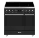 Induktionsspis - C92IMMB2 90 cm (2 ugnar) Svart 