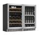Wein- und Bierkühlschrank Kombipaket 90 cm 
