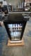 (Outlet) - Innbyggbart vinskap - Arctic Collection 40D Fullglass Black