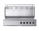 (Outlet) - Nordic Line - Integrerbar gasolgrill (5 brännare) - Rostfri