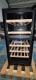 (Outlet) - Inbyggbar vinkyl - WineCave 800 40D Fullglass Black