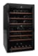 (Outlet) - Fristående vinkyl - WineExpert 66 Fullglass Black 