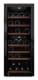 (Outlet) - Fristående vinkyl - WineExpert 38 Fullglass Black 