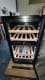 (Outlet) - Innbyggbart vinskap - WineCave 700 40D Anthracite Black 