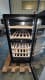 (Outlet) - Innbyggbart vinskap - WineCave 800 40D Fullglass Black