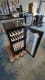 (Outlet) - Innbyggbart vinskap - WineCave 800 40D Fullglass Black