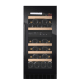 (Outlet) - Innbyggbart vinskap - WineCave 800 40D Fullglass Black