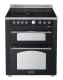 (Outlet) - Lofra - Dolce Vita Range cooker 70 cm (2 ovens) (Black/Chrome) Induction