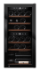 (Outlet) - Fristående vinkyl - WineExpert 24 Fullglass Black 