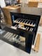 (Outlet) - Inbyggbar vinkyl - WineCave 60DD Fullglass Black 