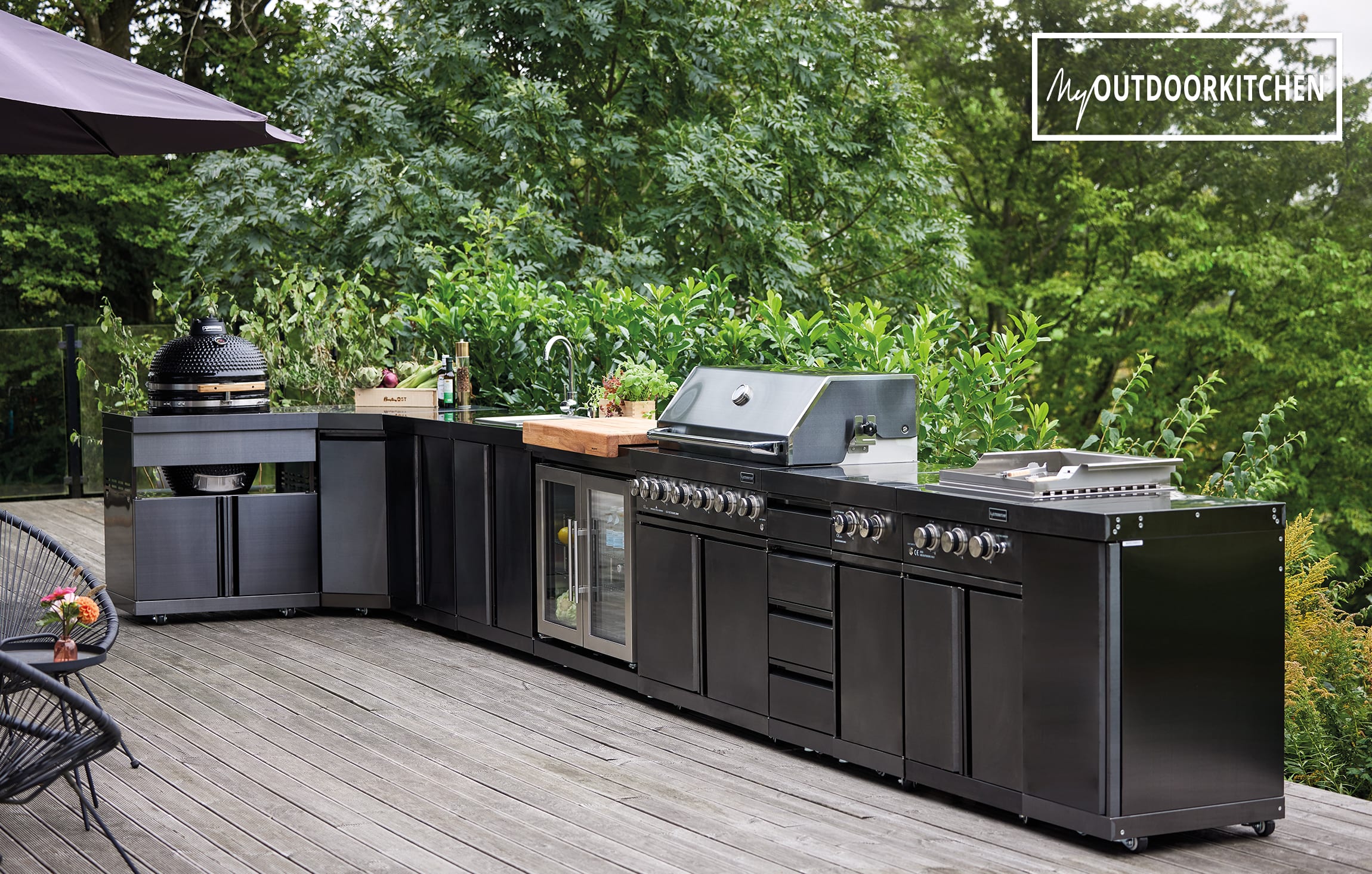 Myoutdoorkitchen - Modulare Outdoorküchen für jeden Anspruch