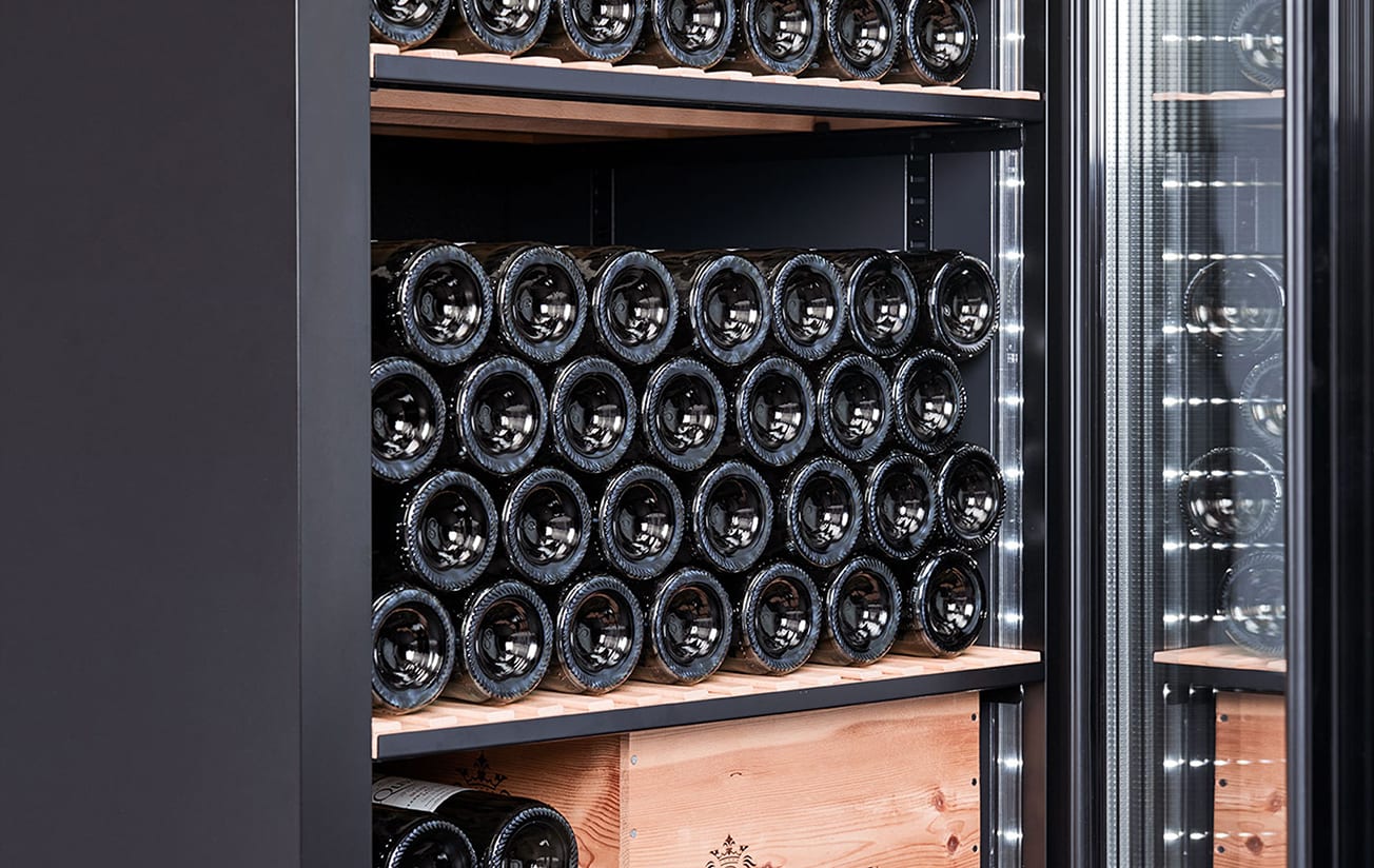 Store up to 273 bottles - Enough space for a growing wine collection.