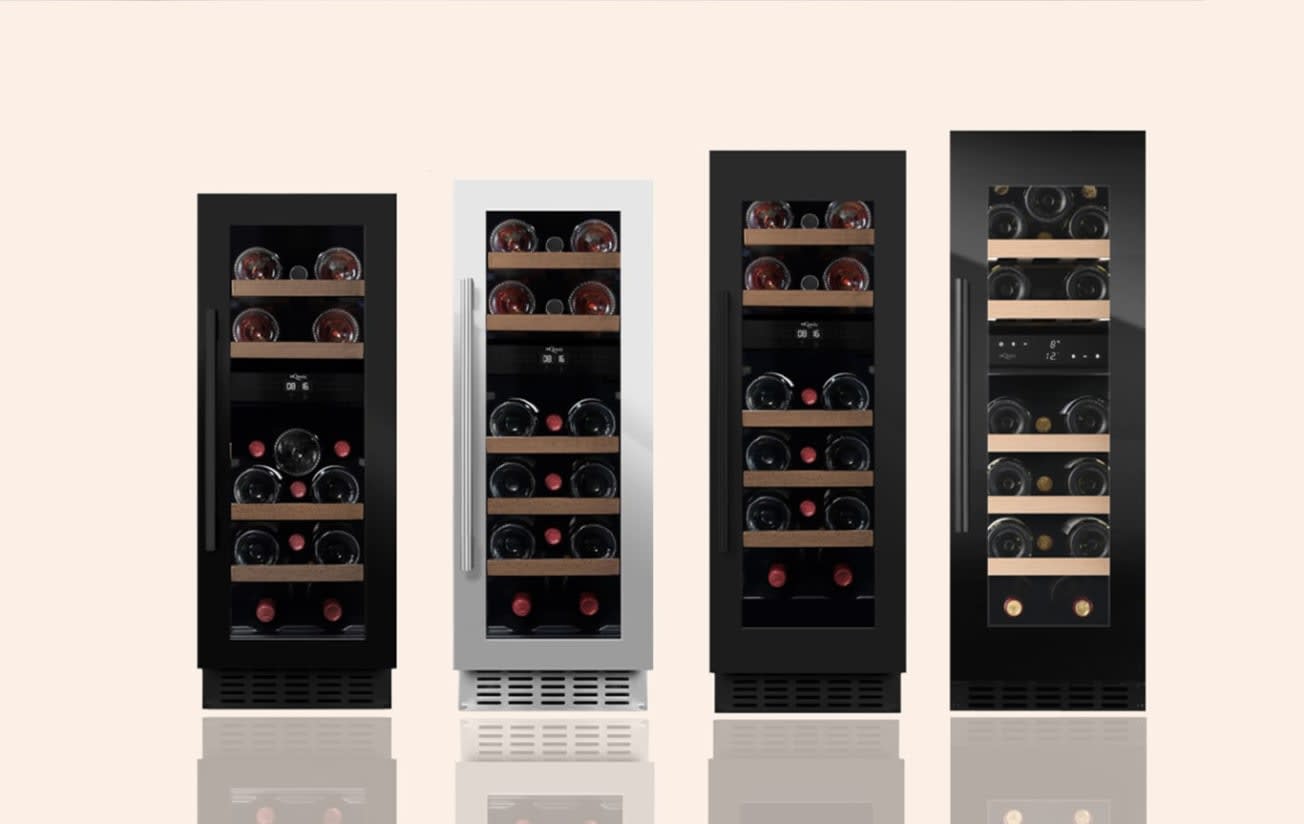 Low energy consumption - Eco-friendly wine coolers with energy class E-F