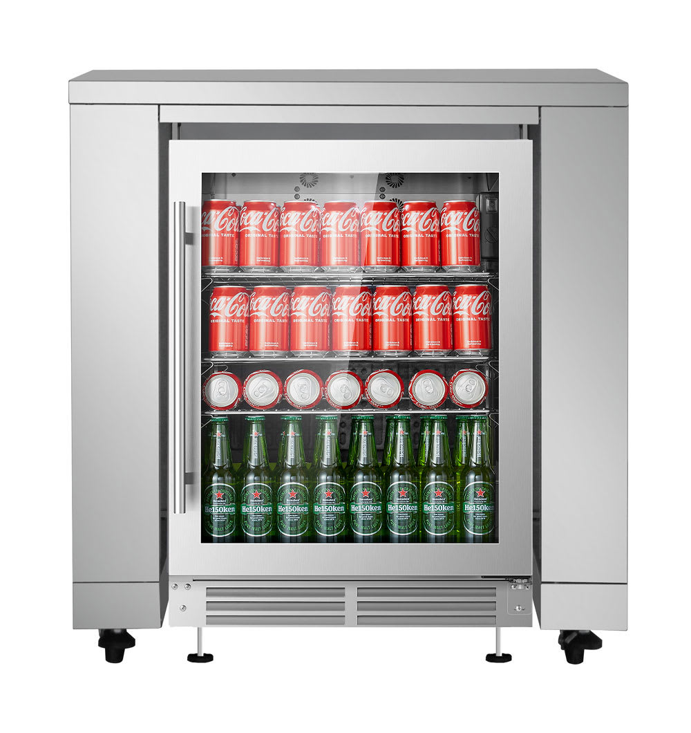Outdoor fridge