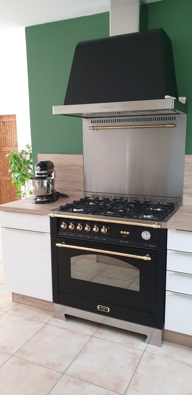 Cuisiniere Piano de cuisson Gaz et électrique vintage - LA