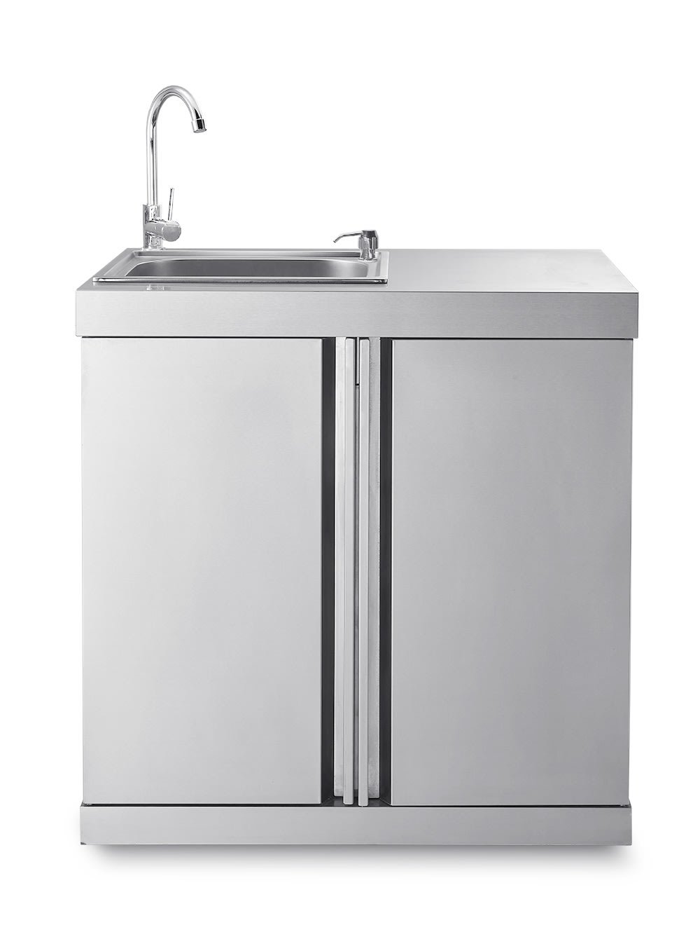 Stainless steel outdoor sink cabinet store