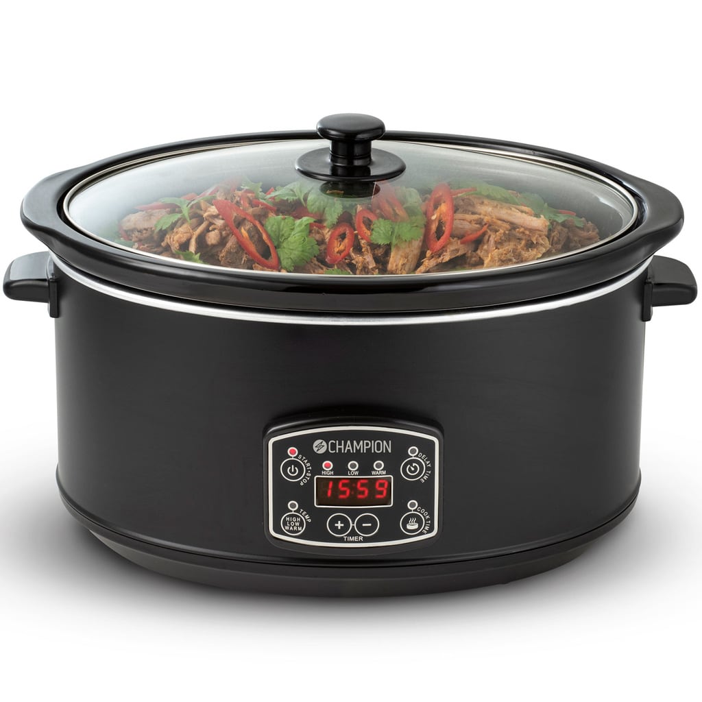 Champion - Slowcooker 6,5l (Mattsvart)