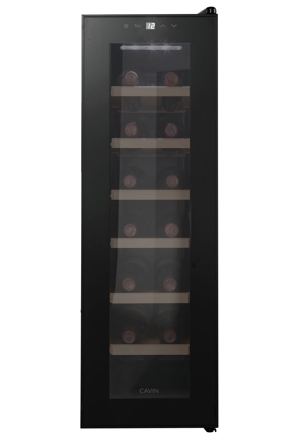 Free standing thermoelectric wine cooler Northern Collection 14 Black
