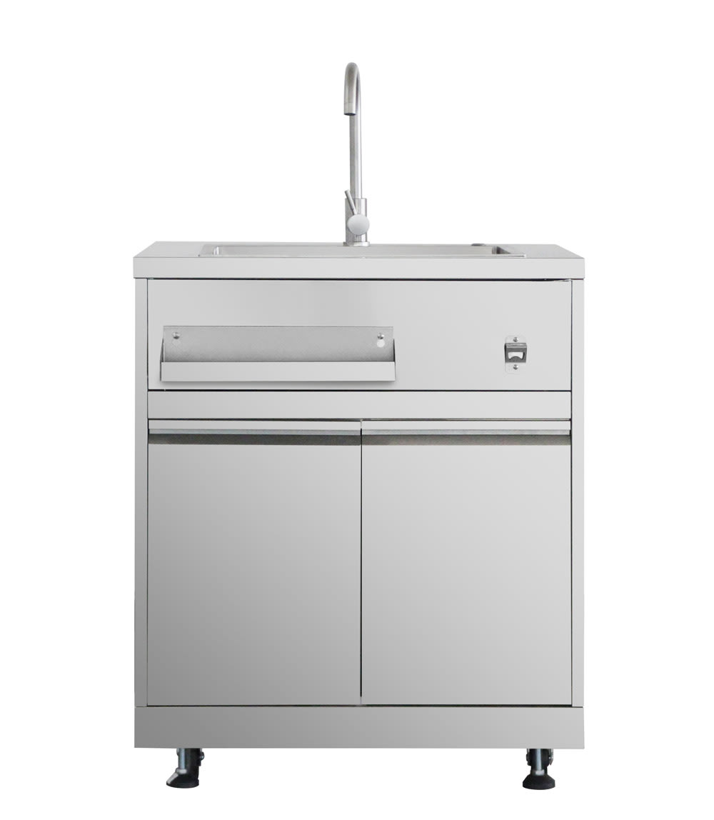 Stainless steel outdoor sink cabinet online