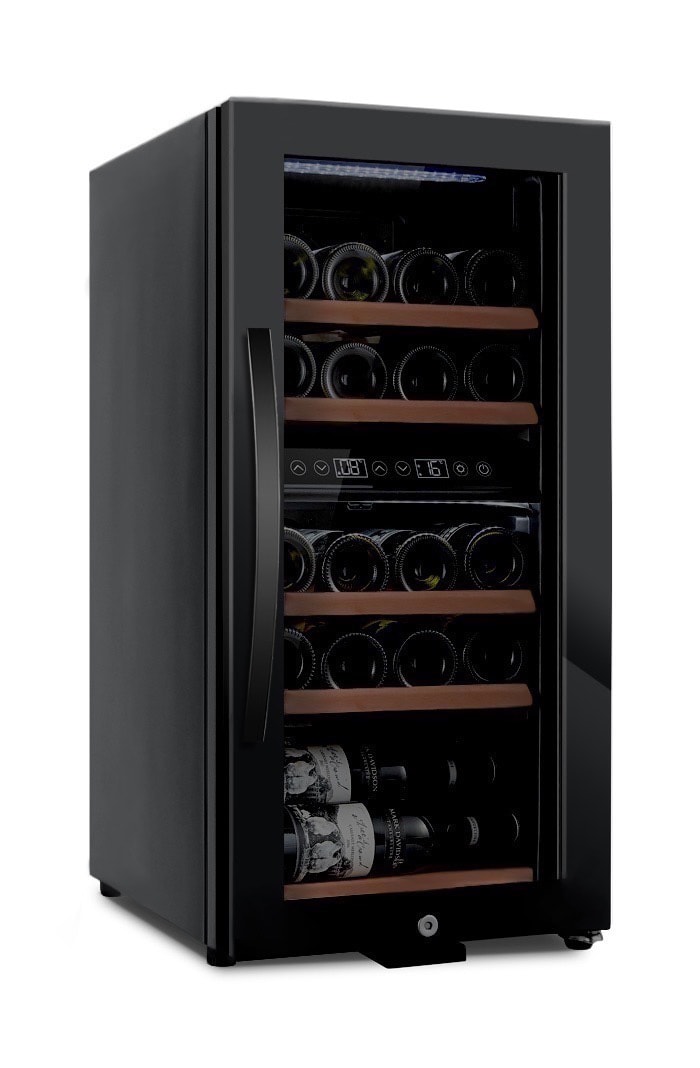 Fullglass - Freistehender 24 Weinkühlschrank WineExpert Black