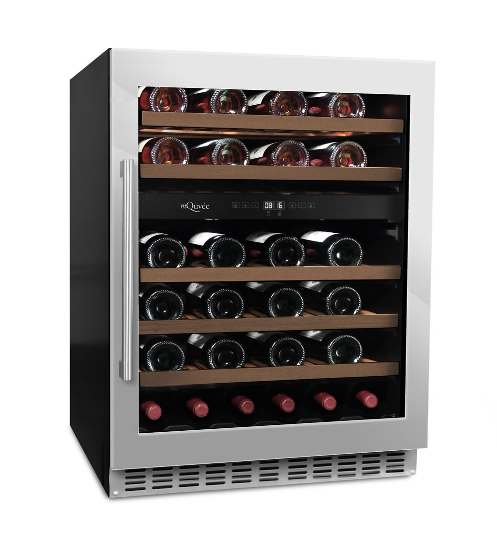 Armario vinoteca encastrable 120 botellas Vinobox 110GC1T