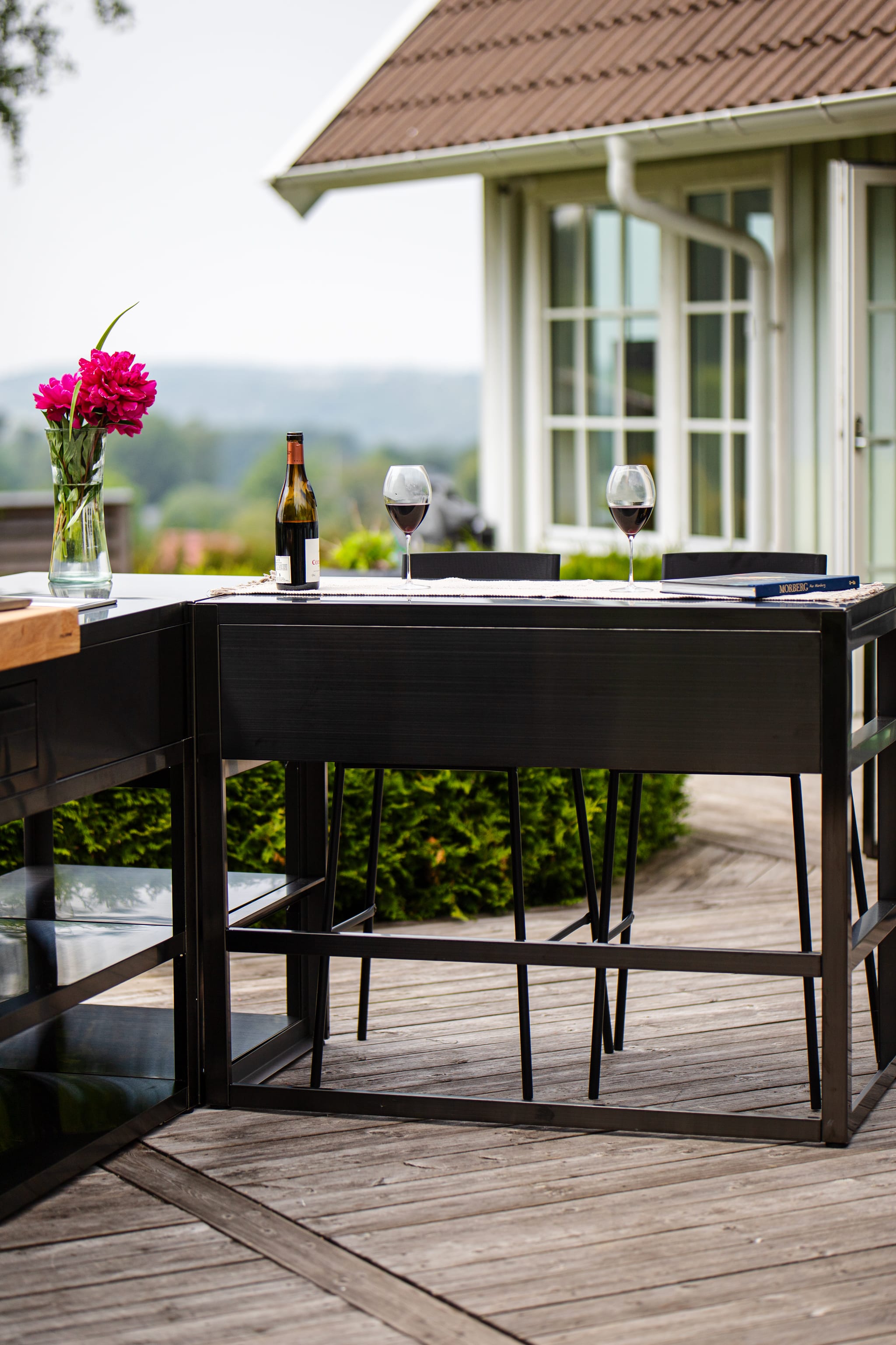 Nordic Line Freestanding outdoor kitchen Saltum (Black)