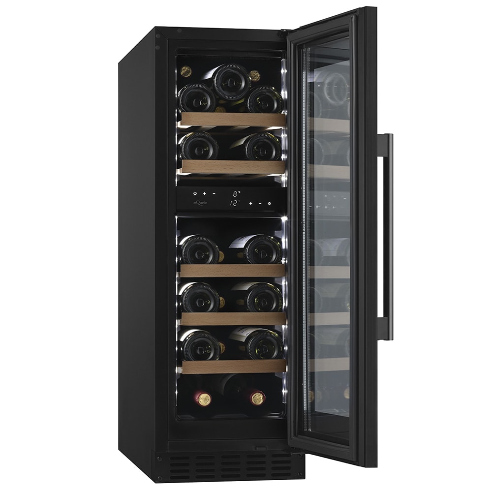 Built in wine cooler WineCave 800 30D Fullglass Black