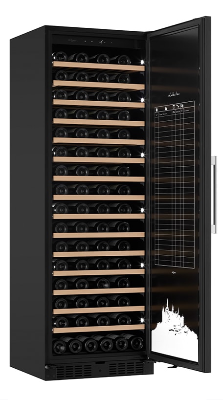 Wine cabinet WineStore 177 15 shelves Anthracite Black