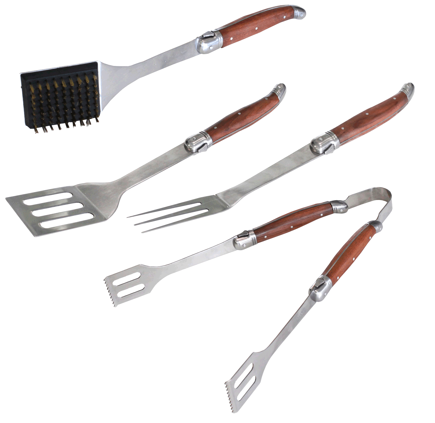 Barbecue utensils 4-piece set
