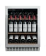 Built-in wine cooler presentation shelf - WineCave 700 60S Stainless