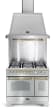 Range cooker - Dolce Vita 90 cm (2 ovens) (Stainless/Brassed) Gas
