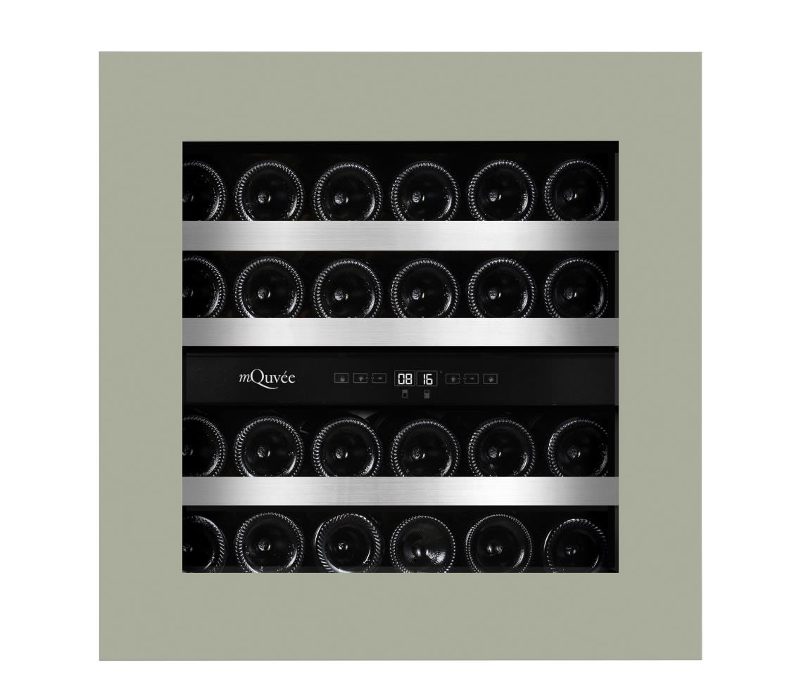 Integrated wine cooler