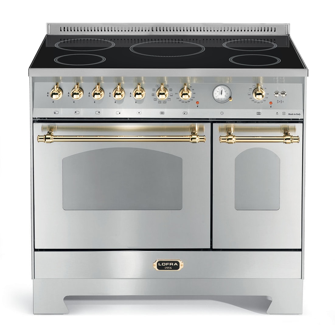 Range cooker Dolce Vita 90 cm (2 ovens) (Stainless/Brassed) Induction