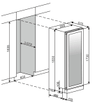 cave-a-vin-encastrable-winecave-187-anthracite-black