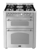 piano-de-cuisson-dolce-vita-70-cm-2-fours-acier-inoxydable-chrome-gaz