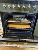 outlet-dolce-vita-induksjonskomfyr-90-cm-2-ovner-gronn-krom