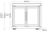 outlet-black-collection-modul-koleskab-med-dobbelte-lager