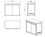 myoutdoorkitchen-nordic-line-werkbank-met-deurtje-120-cm-zwart